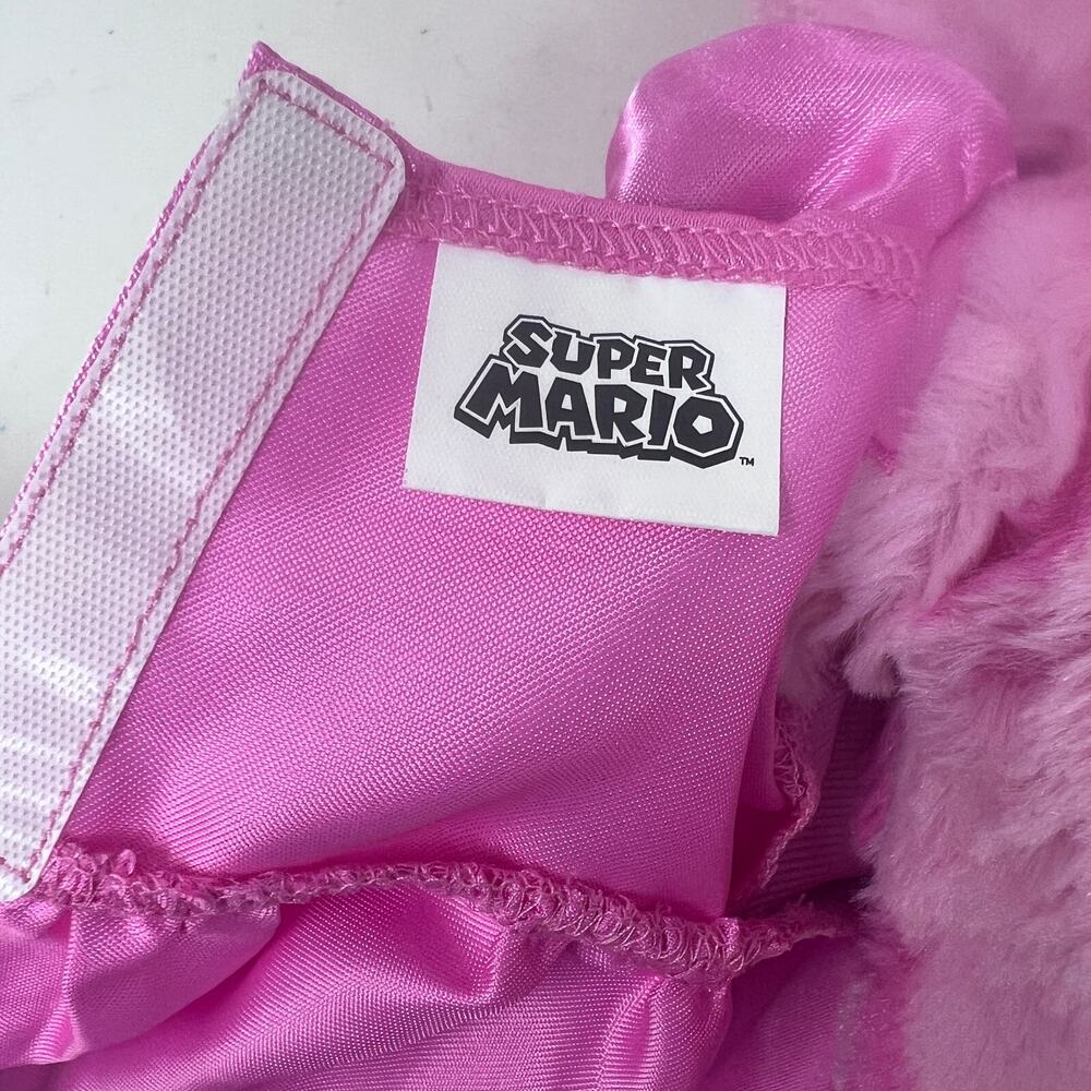 Build a Bear Strawberry Cow Plush Mario Princess Dress Pink Spotted Stuffed BABW - Picture 4 of 8